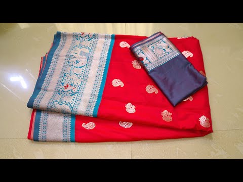 Paithani Silk Blouse Back Neck Design|  Cutting and Stitching Amazing neck design