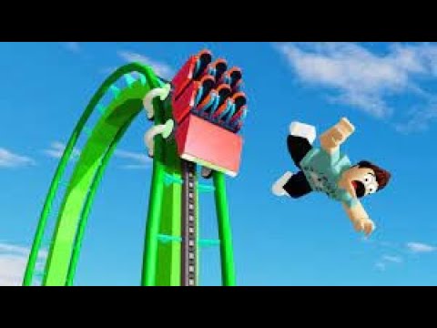 【Roblox | 创造过山车🚗】我开了一个主题乐园但是！！只有过山车 360° 大旋转 ⭕ 来个急转弯直接送你见阎王爷😈