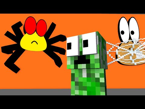 Monster School : POU & POULINA - Minecraft Animation