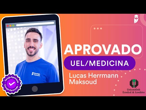 Lucas Maksoud - APROVADO em Medicina na UFSC, UEL e UFPR #vemseraprovadocoruja