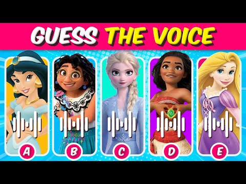 Guess the Voice 🎙️| Disney Voice Quiz Challenge