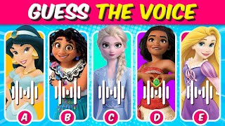 Guess the Voice 🎙️| Disney Voice Quiz Challenge