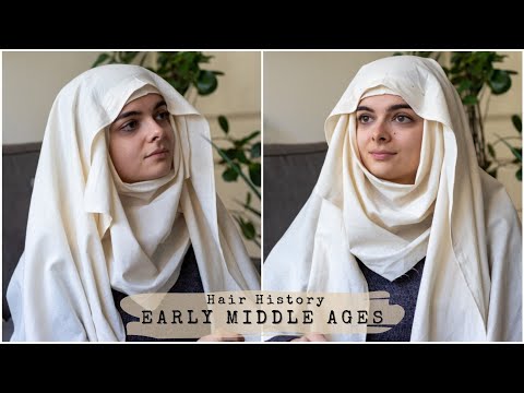 Video: The Hairstyles Of The Middle Ages ⛪ Hair History #2: 6th - 13th Centuries