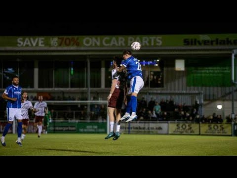 Eastleigh Archie Harris Hospitalised After Sickening Collision With Jean Belehouan