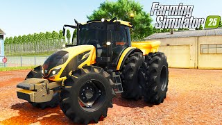 ALUGUEI UM VALTRA ARROZEIRO PARA TESTAR NA CALCAREADEIRA | Três Marias | Farming Simulator 25