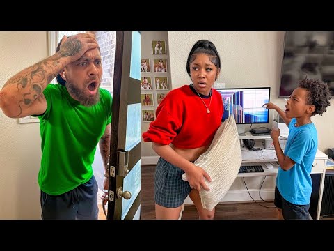 SIBLINGS GET LEFT HOME ALONE, Dad INSTANTLY Regrets It