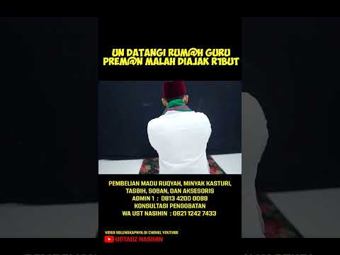 USTADZ NASIHIN D@TANGI RUMAH GURU PREM@N MALAH D1@JAK R1BUUT