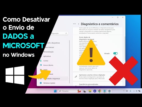 Como Desativar o Envio de DADOS a MICROSOFT no Windows