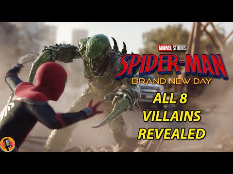 All 8 Villains set for Spider-Man Brand New Day Revealed #spidermanbrandnewday