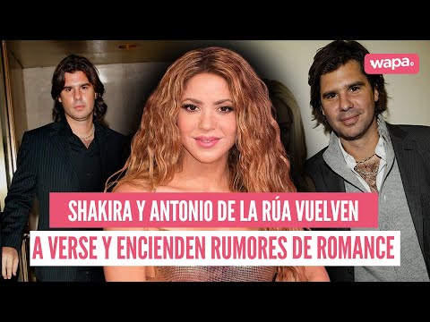 SHAKIRA y ANTONIO DE LA RÚA juntos en CONCIERTO avivan RUMORES de nuevo ACERCAMIENTO