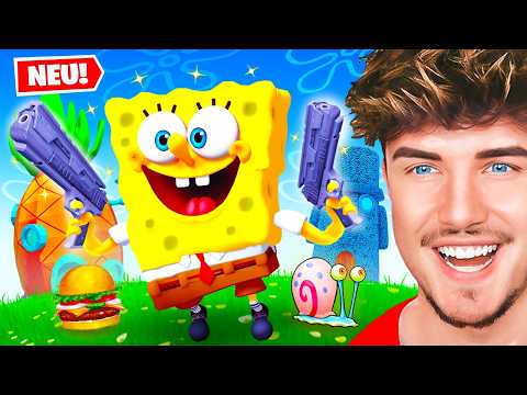 SPONGEBOB in FORTNITE *GEHEIMES* UPDATE! (Neue Waffen, Skins, Map)