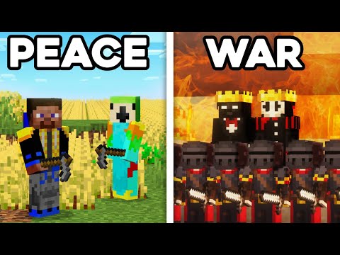 100 YouTubers Simulate Civilization in Minecraft