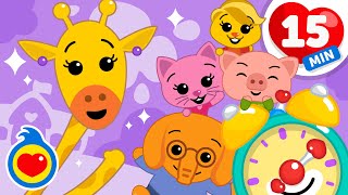 ¡Que Levante La Mano! 🎒📚🖍️ Y Más Canciones Infantiles Para Ir al Jardín de Infantes | Plim Plim