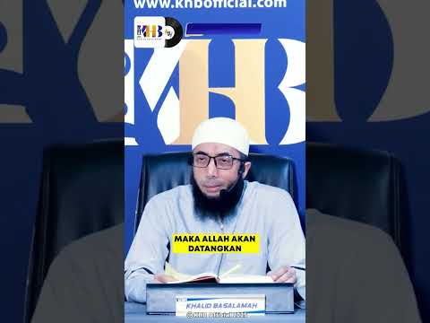 JIKA MURTAD, ALLAH AKAN GANTIKAN DENGAN KAUM YANG LEBIH BAIK – KHALID BASALAMAH