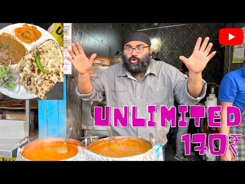 Unlimited thali in Delhi by offer King Sardarji in Rohini just 170₹ | Is it worth it? | Food Review