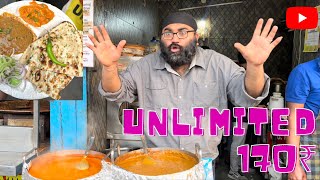 Unlimited thali in Delhi by offer King Sardarji in Rohini just 170₹ | Is it worth it? | Food Review