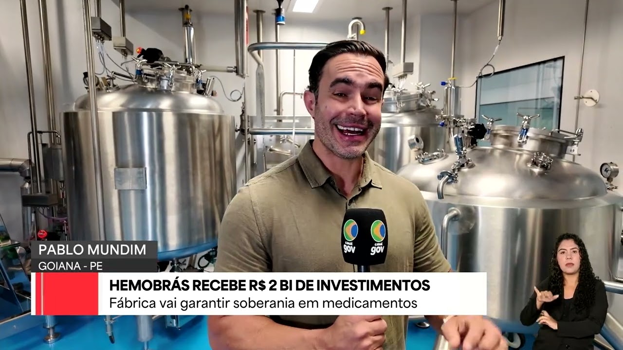 Lula inaugura fábrica de hemoderivados da Hemobrás em Pernambuco