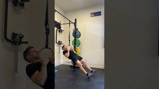 Single arm ring row - overloaded eccentric