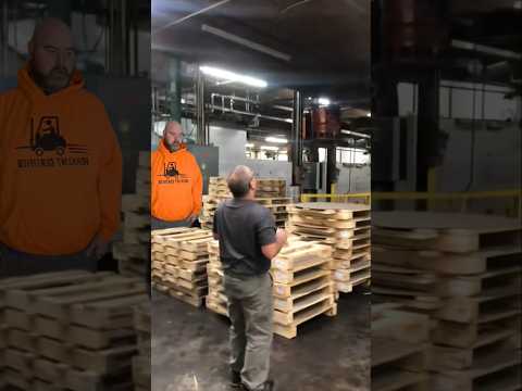 Forklift fail #forklift #warehouseworker #logistics #Rootbeer #factory