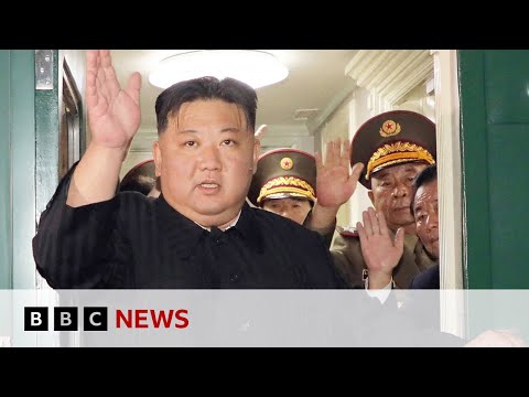 North Korean leader Kim Jong Un enters Russia to visit President Putin - BBC News