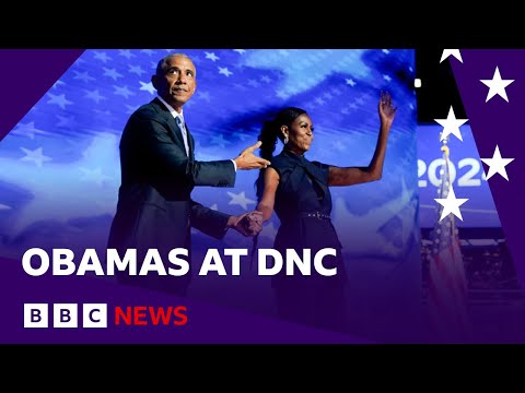 DNC 2024: Barack and Michelle Obama tell voters to back 'new chapter' with Kamala Harris