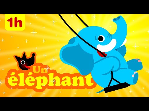 Un éléphant qui se balançait 🐘🐘🐘 et une heure de petites comptines pour bébé à la crèche
