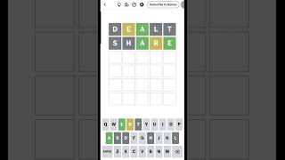 Wordle Wake Up 274 - November 20th 2025 #wordle #wordlewakeup #shorts