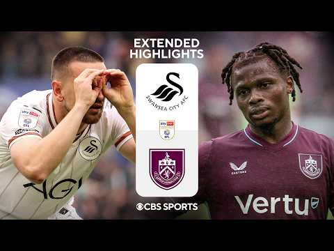 Swansea City vs. Burnley: Extended Highlights | EFL Championship | CBS Sports Golazo