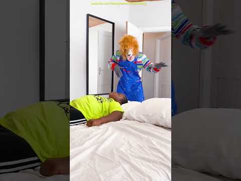 NERF WAR: DANCING MONSTER LION in my bedroom funny video short 2022 Comedy Real Life Zombie