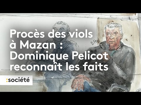 Procès des viols à Mazan : Dominique Pelicot reconnaît les faits