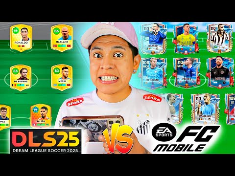 DREAM LEAGUE SOCCER 2025 vs FC MOBILE 25 😱 ¿Cuál es el mejor juego?