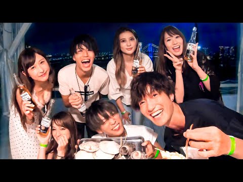 BBQ合コンでバチ飲みィ！！
