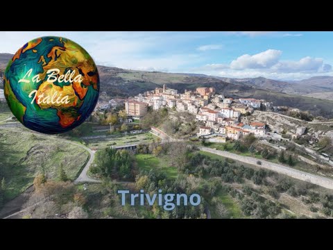 Trivigno (PZ) - Borgo della Basilicata - Italy - Video con drone