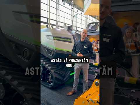 Astazi va prezentam noul robot agricol de la AgXeed! Mai puternic si cu PTO frontal!