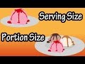 Understanding Portion Sizes and Calories