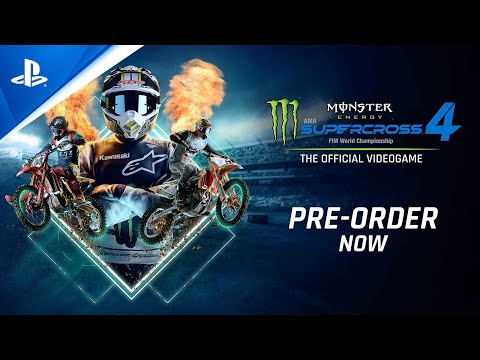 Monster Energy Supercross 4 - Kick Off Trailer | PS5, PS4