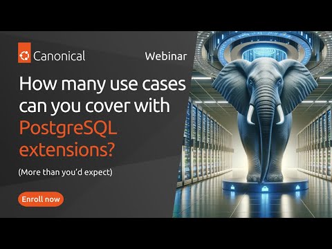 How many use cases can you cover with PostgreSQL extensions?