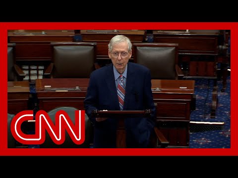 McConnell references his latest freezing episode in Senate remarks