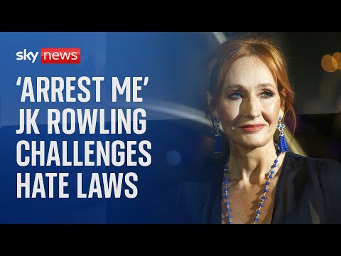 Harry Potter author challenges Scotland's new anti-hate laws