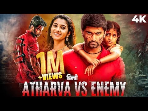 Atharva Vs Enemy (2024) New Released Hindi Dubbed Movie | Kuruthi Aattam | Atharvaa | Priya Bhavani