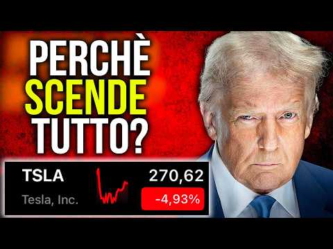 Tesla -33% da inizio anno, Nasdaq -6%: i MERCATI SCENDONO ancora!