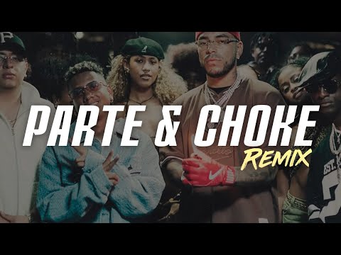 Jombriel, Ryan Castro, Alex Krack - Parte & Choke Remix (Letra) || que la parte y la choque