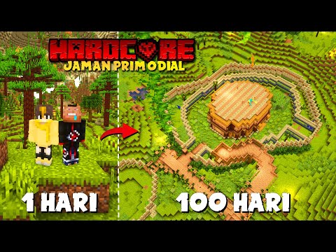 100 Hari di Minecraft Hardcore Jaman Primodial