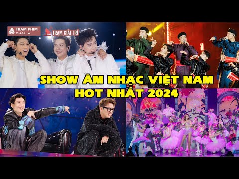 Điểm lại những gameshow âm nhạc Việt Nam hot nhất 2024: Các "anh trai" cùng chiếm sóng| TGT