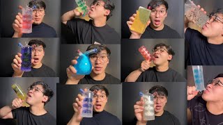 [ASMR ] 신기한 중국 물먹방 모음💧🎥 DRINK EATING SOUND MUKBANG