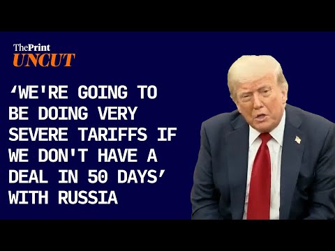 Donald Trump promises 'more weapons to Ukraine' and threatens 'very severe tariffs' on Russia
