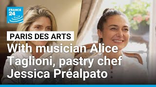 YouTube video thumbnail: A Cutural Stroll Through Paris With Musician Alice Taglioni and Pastry Chef Jessica Préalpato
