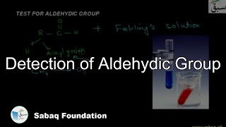 Detection of Aldehydic Group