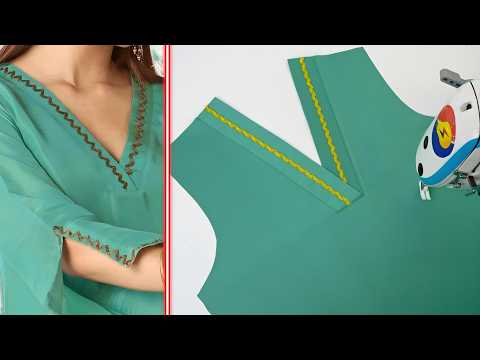 Sewing tips and tricks to help you complete your V-neck design sewing project with ease