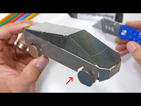 How to Fold your Unofficial Laser Cut Cybertruck!
